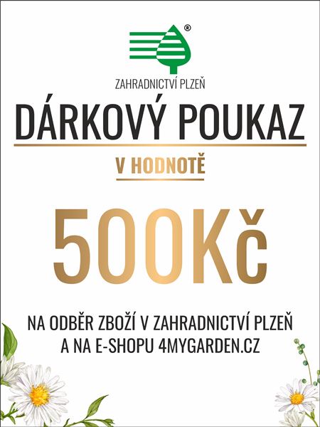 Dárkový poukaz elektronický 500 Kč