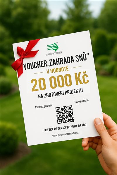 Voucher ZAHRADA SNŮ (projekt do 600 m2)