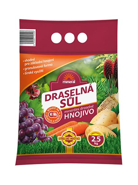 Draselná sůl granulovaná  (Forestina) 2,5 kg