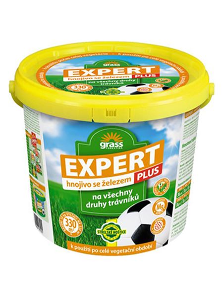 Expert PLUS trávníkové hnojivo (Forestina) KBELÍK 10 kg
