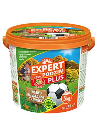 Expert Podzim PLUS trávníkové hnojivo (Forestina) KBELÍK 5 kg