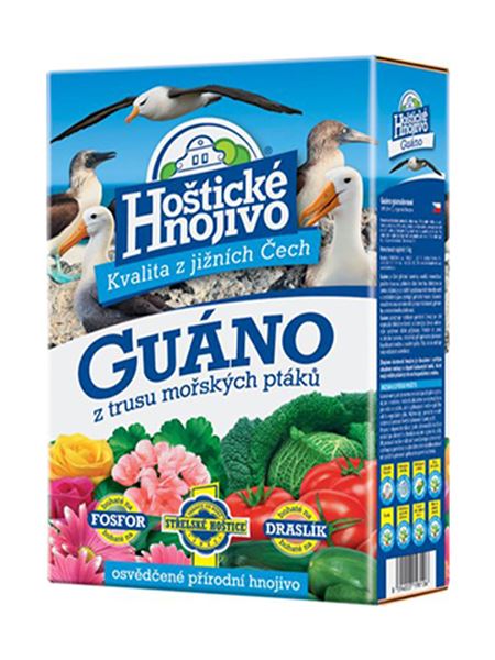 Guáno (Hoštické hnojivo) 1 kg