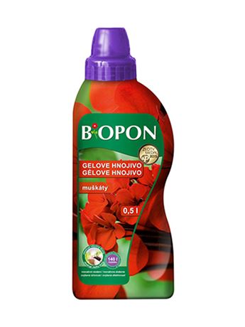 Hnojivo gelové Muškáty (Bopon) 500 ml