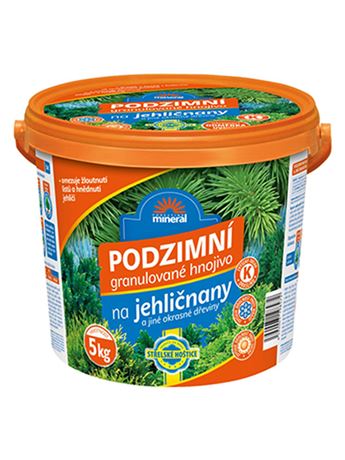 Hnojivo Jehličnany Podzim (Forestina) KBELÍK 5 kg