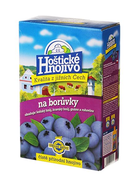 Hnojivo s guánem Borůvky (Hoštické hnojivo) 1 kg