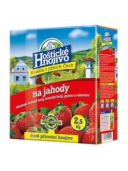 Hnojivo s guánem Jahody (Hoštické hnojivo) 2,5 kg