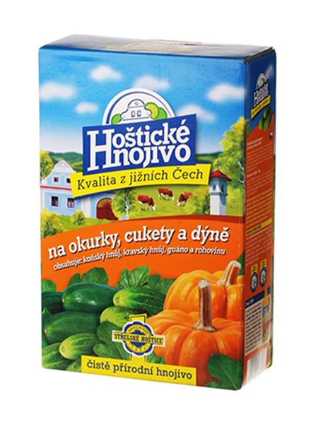 Hnojivo s guánem Okurky, cukety a dýně (Hoštické hnojivo) 1 kg