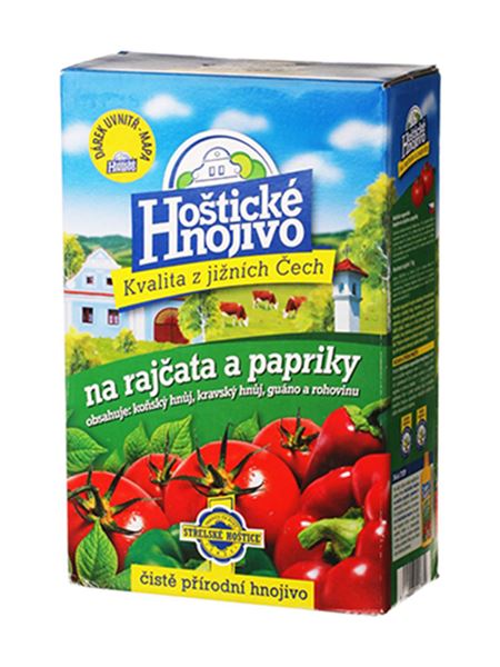 Hnojivo s guánem Rajčata a papriky (Hoštické hnojivo) 1 kg
