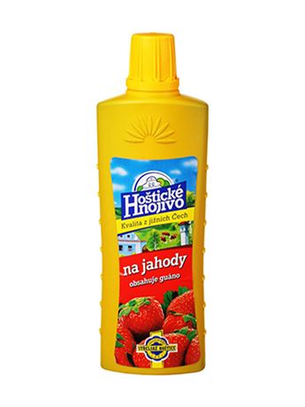 Hnojivo tekuté s guánem Jahody (Hoštické hnojivo) 500 ml