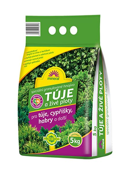 Hnojivo Túje a živé ploty (Forestina) 5 kg