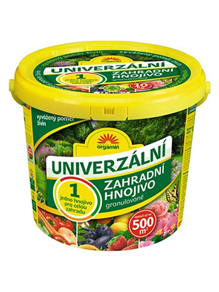 Hnojivo Zahradní univerzální (Forestina) KBELÍK 10 kg
