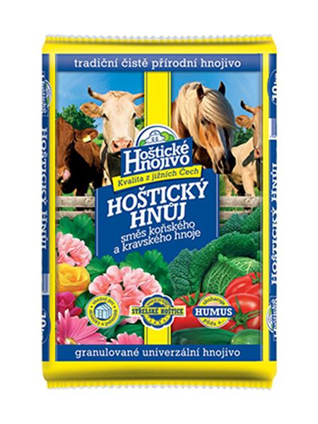Hoštický hnůj s rohovinou (Hoštické hnojivo) 10 kg