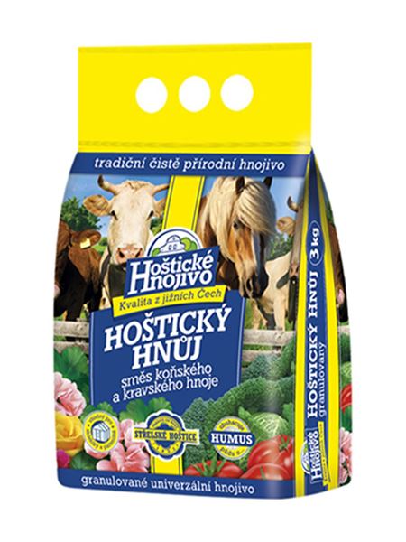 Hoštický hnůj s rohovinou (Hoštické hnojivo) 6 kg