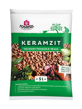 Keramzit 8-16 mm (Rosteto) 5 l