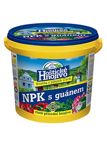 NPK s guánem (Hoštické hnojivo) KBELÍK 8 kg