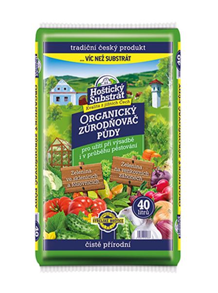 Organický zúrodňovač (Hoštický substrát) 40 l