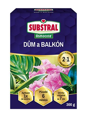 Osmocote 2v1 Dům a balkon (Substral) 300 g