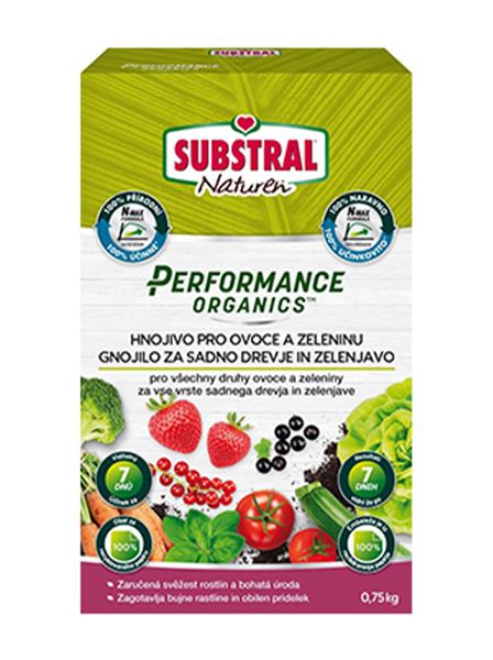 Performance Organics Ovoce a zelenina (Substral) 750 g