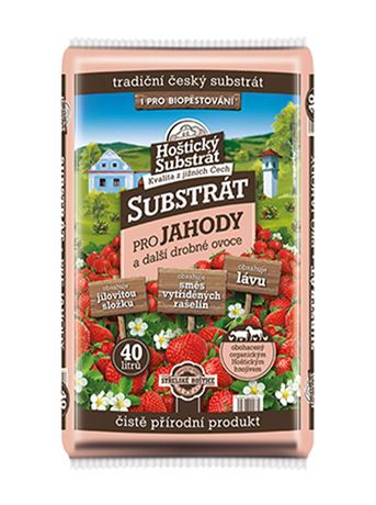 Substrát Jahody (Hoštický substrát) 40 l