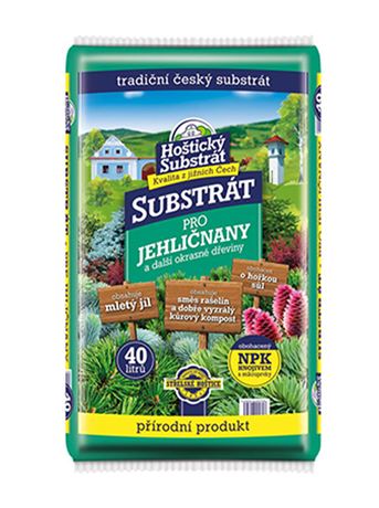 Substrát Jehličnany (Hoštický substrát) 40 l