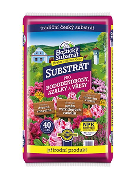 Substrát Rododendrony (Hoštický substrát) 40 l