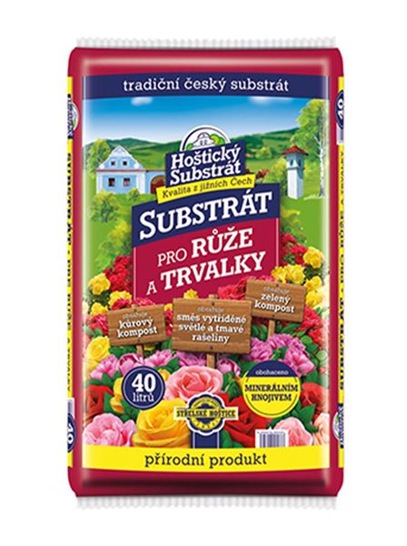 Substrát Růže (Hoštický substrát) 40 l