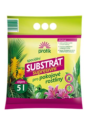 Substrát supresivní Pokojové rostliny (Profík) 5 l