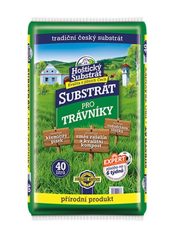 Substrát Trávníkový (Hoštický substrát) 40 l