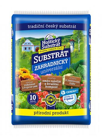 Substrát Zahradnický (Hoštický substrát) 10 l