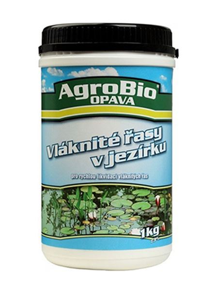Vláknité řasy v jezírku (AgroBio) 1 kg