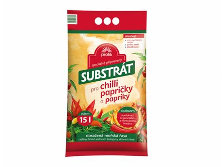 Substrát Chilli papričky a papriky (Profík) 15 l