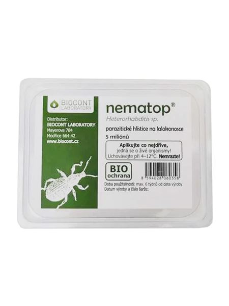Nematop - Parazitické hlístice proti larvám lalokonosců (5 mil.)