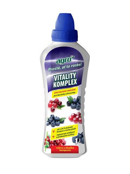 Vitality komplex Borůvka a brusinka (AgroCS) 1 l