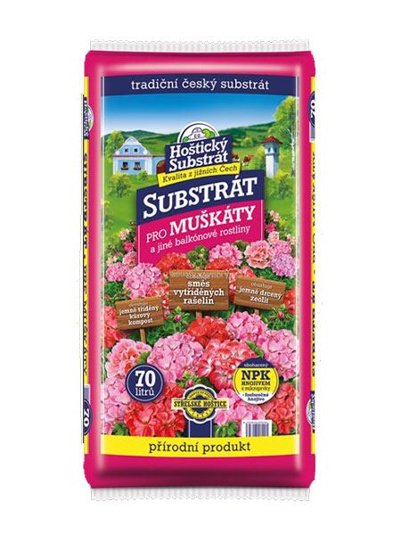 Substrát Muškáty (Forestina) 70 l