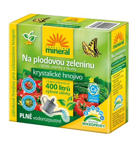 Hnojivo krystalické Plodová zelenina (Forestina) 400 g