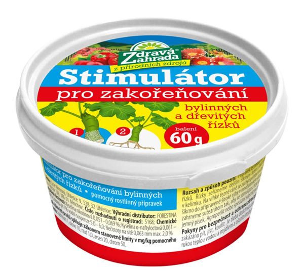 Stimulátor pro zakořeňování řízků (Zdravá zahrada) 60 g