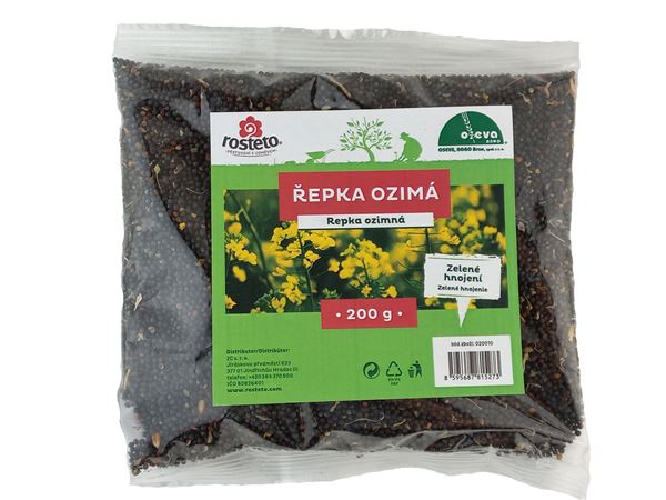 Zelené hnojení Řepka ozimá (Rosteto) 200 g