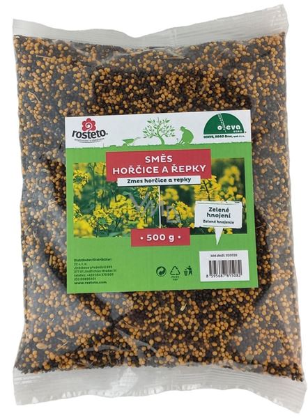 Zelené hnojení Směs hořčice a řepky (Rosteto) 500 g