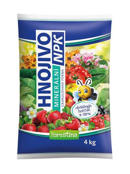 NPK minerální 3-3-4 (Forestina) 4 kg