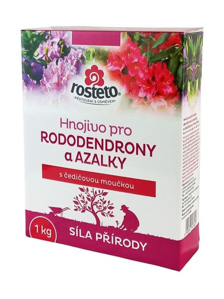 Hnojivo s čedičovou moučkou - rododendrony a azalky (Rosteto) 1 kg