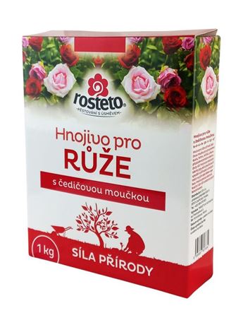 Hnojivo s čedičovou moučkou - růže (Rosteto) 1 kg