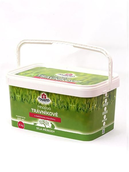 Hnojivo s čedičovou moučkou - trávníkové (Rosteto) 4 kg
