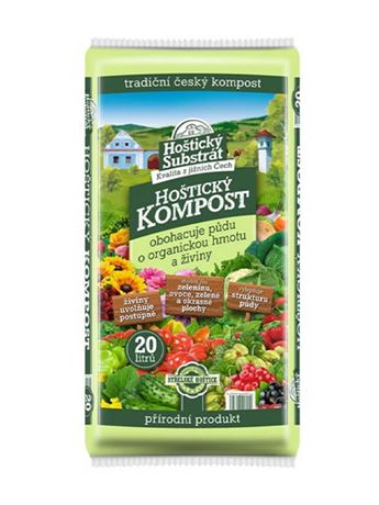 Kompost zahradnický (Hoštický substrát) 20 l