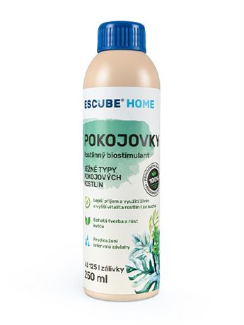 rostlinný biostimulant (Escube Home) pro pokojové rostliny 250 ml