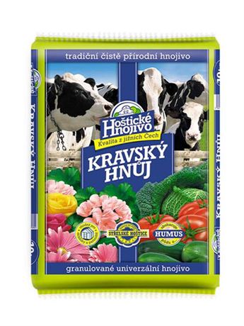Kravský hnůj (Hoštické hnojivo) 25 kg