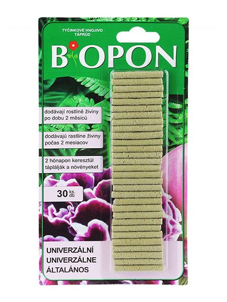 hnojivo tyčinkové univerzální (Bopon) 30 ks