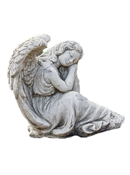 Figurka 202 Anděl Gabriel beton 24 cm