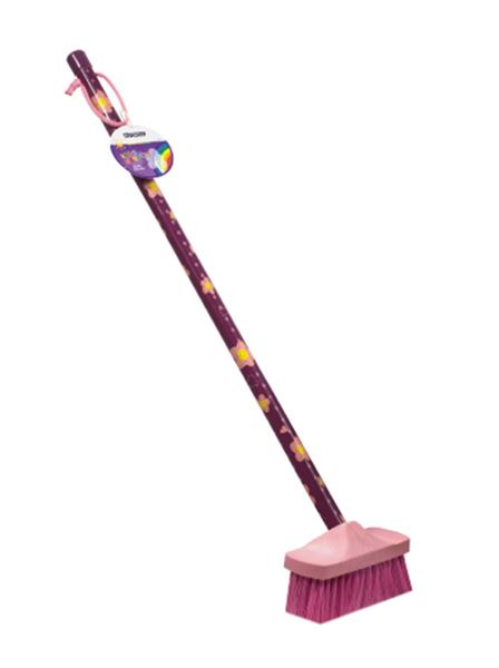 Dětské košťátko (Stocker) růžové 78 cm
