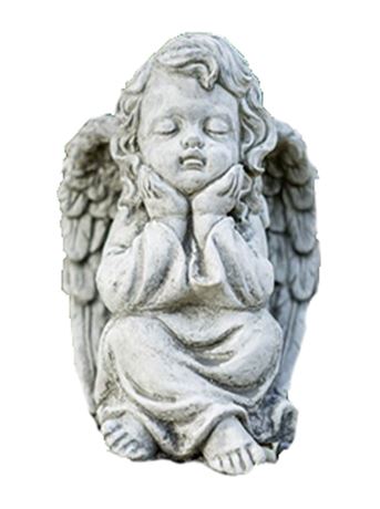 Figurka 301 Kočka spící beton 11 cm