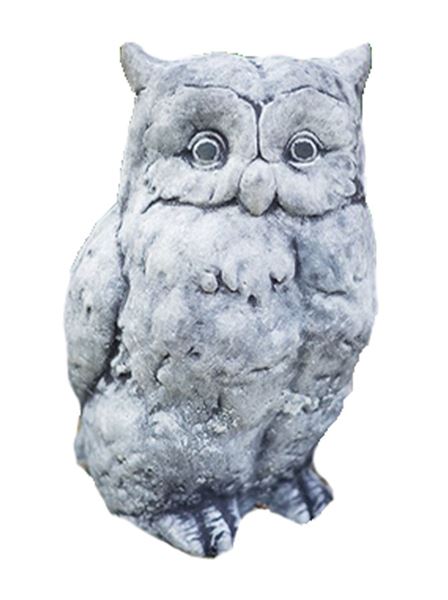 Figurka 311 Střední sova beton 25 cm